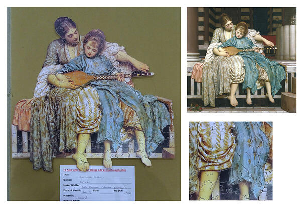 Jigsaw and Painting