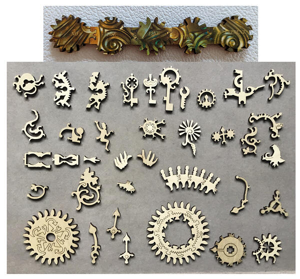 Detail of Pieces, The Watchmaker