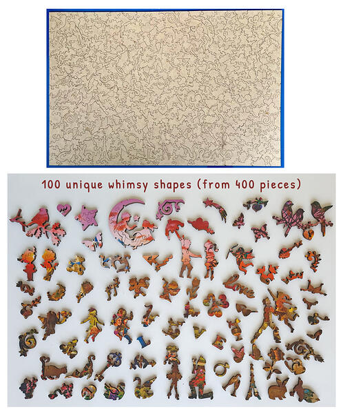 Dreamton 400pc Love Cut Whimsies 1