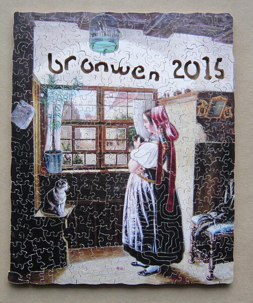 Second Jigsaw in Winter 2015 Box, Interior of A Welsh Cottage
