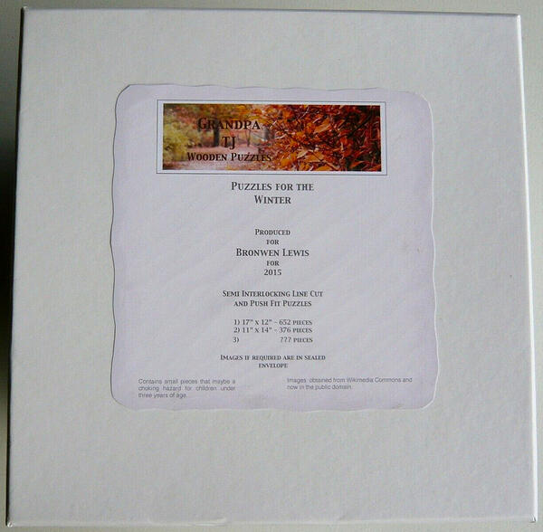 Box for Trio of Winter Puzzles 2015