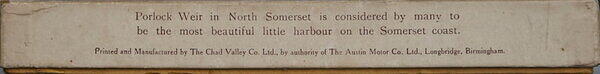 PORLOCK WEIR (LABEL).jpg