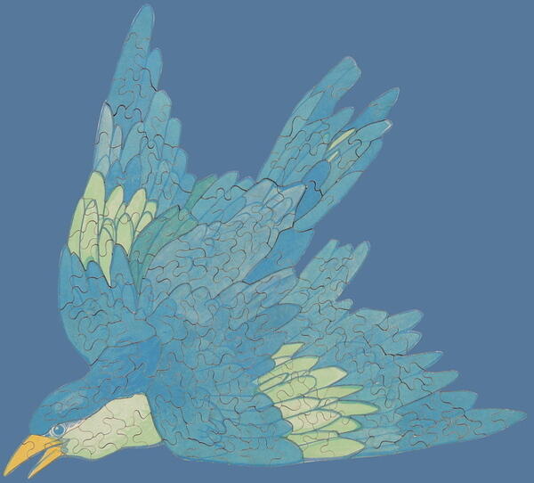 Puzzle-blue
