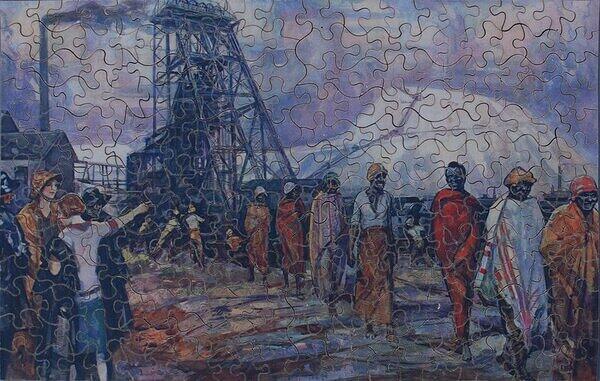 Native Workers at a Rand Gold Mine.JPG