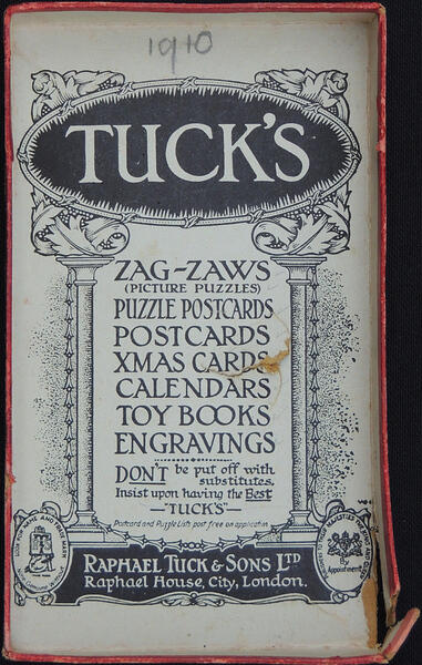 Box inner lid label
