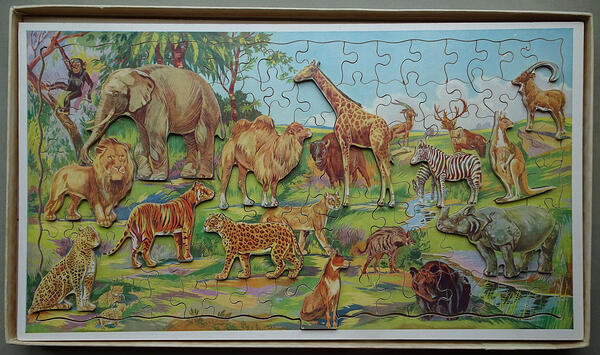 Victory T7 Children's Play Tray Jungle GR