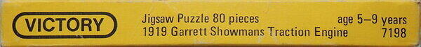 1919 Garrett Showman Traction Engine (Label).JPG