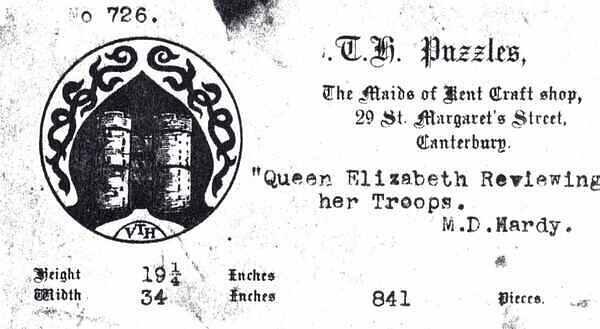 N0013-Maids of Kent-Queen Eliz Reviewing her Troops-L2-x