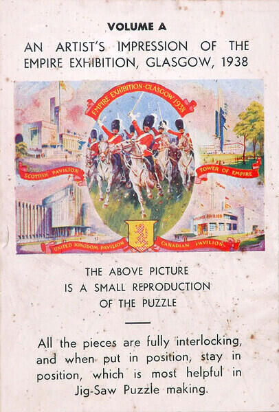 Empire Exhibition Glasgow Vol-A (Label)