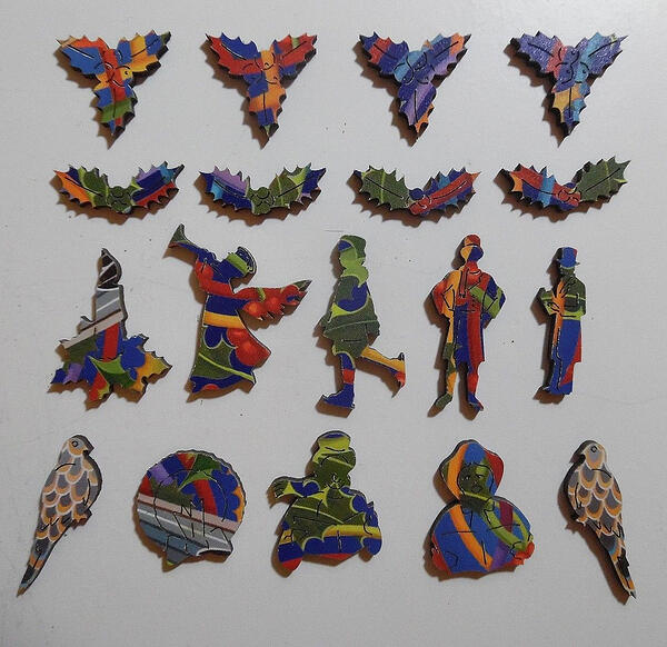 Some Whimsies, 250pc Two Turtle Doves