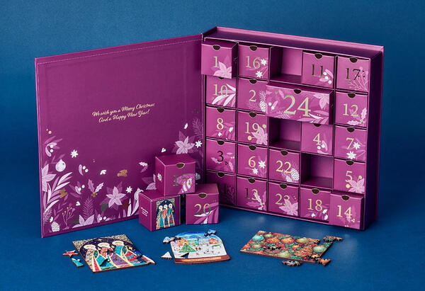 Wentworth Xmas24, 24 Days of Christmas Best Advent Calendar Total 1005pc