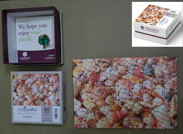 Minimindful 80pc Seashells, Plus Box 40pc