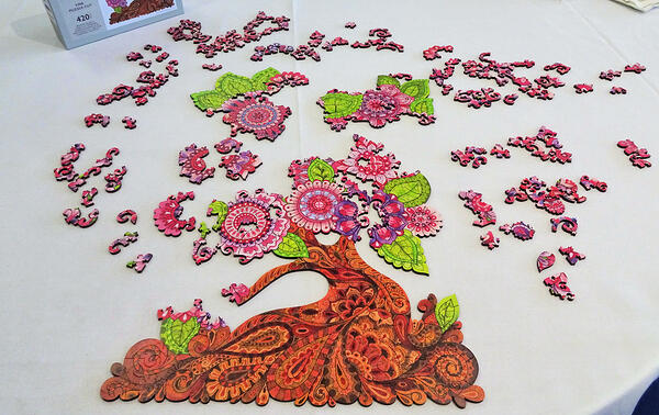 Progress, 420pc Blooming Blossoms