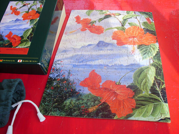 Wentworth 250pc Marianne North Collection Mahe Harbour, Kew Gardens