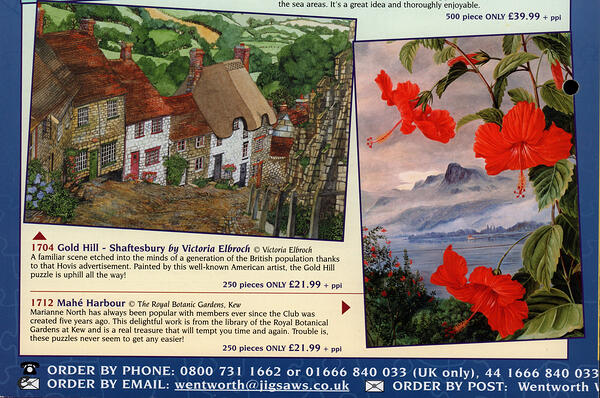 Wentworth Whimsy17 2002, Marianne North Mahe Harbour