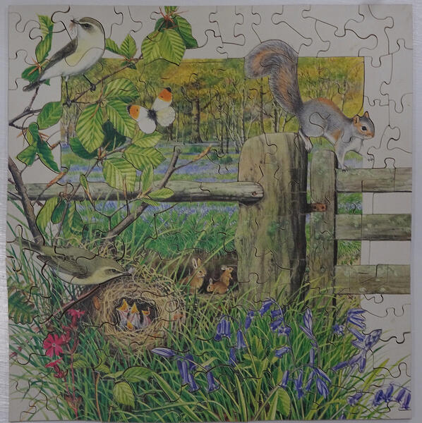 May 158pc No345 Calendar Series, Library Box