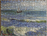 Van Gogh Sea at Saintes-Maries