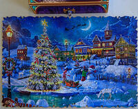 400pc Winter Village, Snowflake Cut