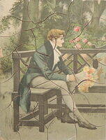 Untitled-Boy with Flowers