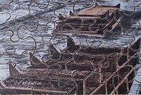 THE NEW MAURETANIA ON THE STOCKS (DETAIL 1).JPG
