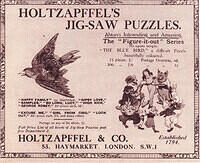 1920 Holtzapffel "Figure=It=Out" advert.