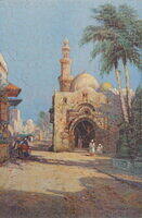 Outside a Mosque
