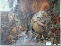 Detail John H Display jp1143 Shoeing The Bay Mare