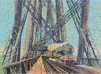 Scotch Express on the Forth Bridge