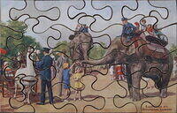 No.26 Elephants etc. Zoological Gardens