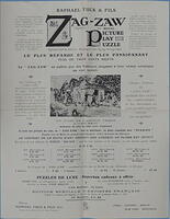 French Zag-Zaw advertisement