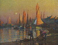 Sunset on the Waters