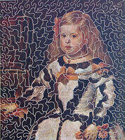 Portrait de L'Infante Marguerite d'après Velasquez