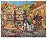 A l'Auberge du "Cygne Blanc" (diligence)