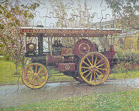 1919 Garrett Showmans Traction Engine