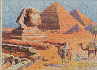 Pyramids and Sphinx
