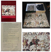 Bayeux Tapestry 75pc Harold Hunting & 235pc Mysterious Clueless 4x