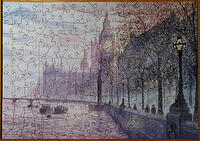 250pc Five to Six, Palace of Westminster by John Burrows