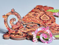 Pieces 210pc Blooming Blossoms Vine-Cut