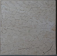 Rear of April no245POP, 140pc 9x9in